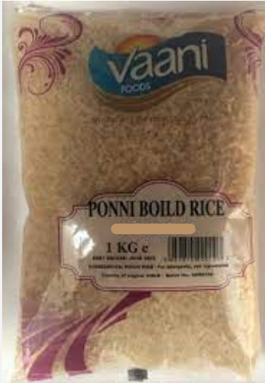 VAANI FOODS PONNI BOILED RICE - 1KG
