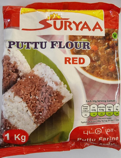 SURYAA RED PUTTU FLOUR - 1KG