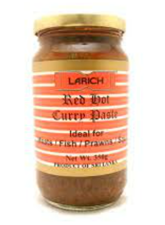 LARICH HOT CURRY PASTE - 350G