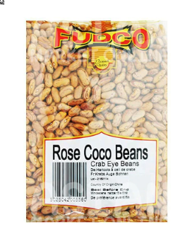 FUDCO ROSE COCO BEANS - 500G