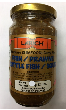 LARICH MULTIUSE SEA FOOD CURRY MIX - 375G