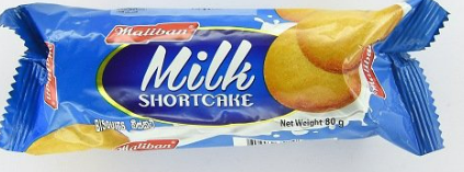 MALIBAN MILK SHORT CAKE - 85G