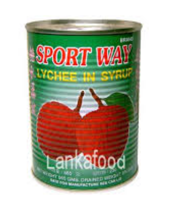 SPORT WAY LYCHEE IN SYRUP - 565G