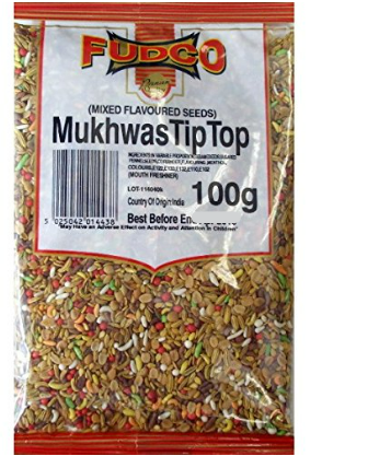 FUDCO TIP TOP MUKHWAS (MOUTH FRESHER) - 100G