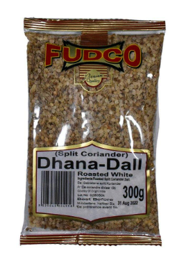 FUDCO WHITE DHANA DALL (ROASTED) - 300G