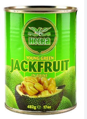 HEERA YOUNG GREEN JACKFRUIT IN BRINE - 482G